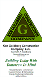 Mobile Screenshot of gbergconstruction.com